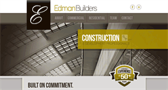 Desktop Screenshot of edmanbuilders.com